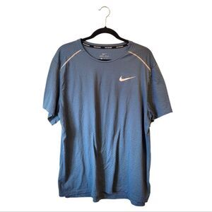 Nike Dri-Fit Men's Dusty Blue Perforated T-Shirt Size XL